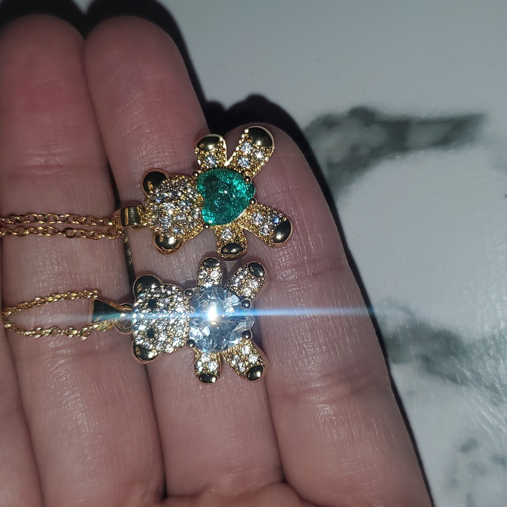 Teddy bear 🧸 necklace